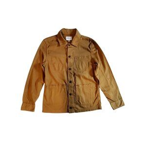 Goodfellow & Co Mens Brown Utility Jacket Size M CottonButton-up front design